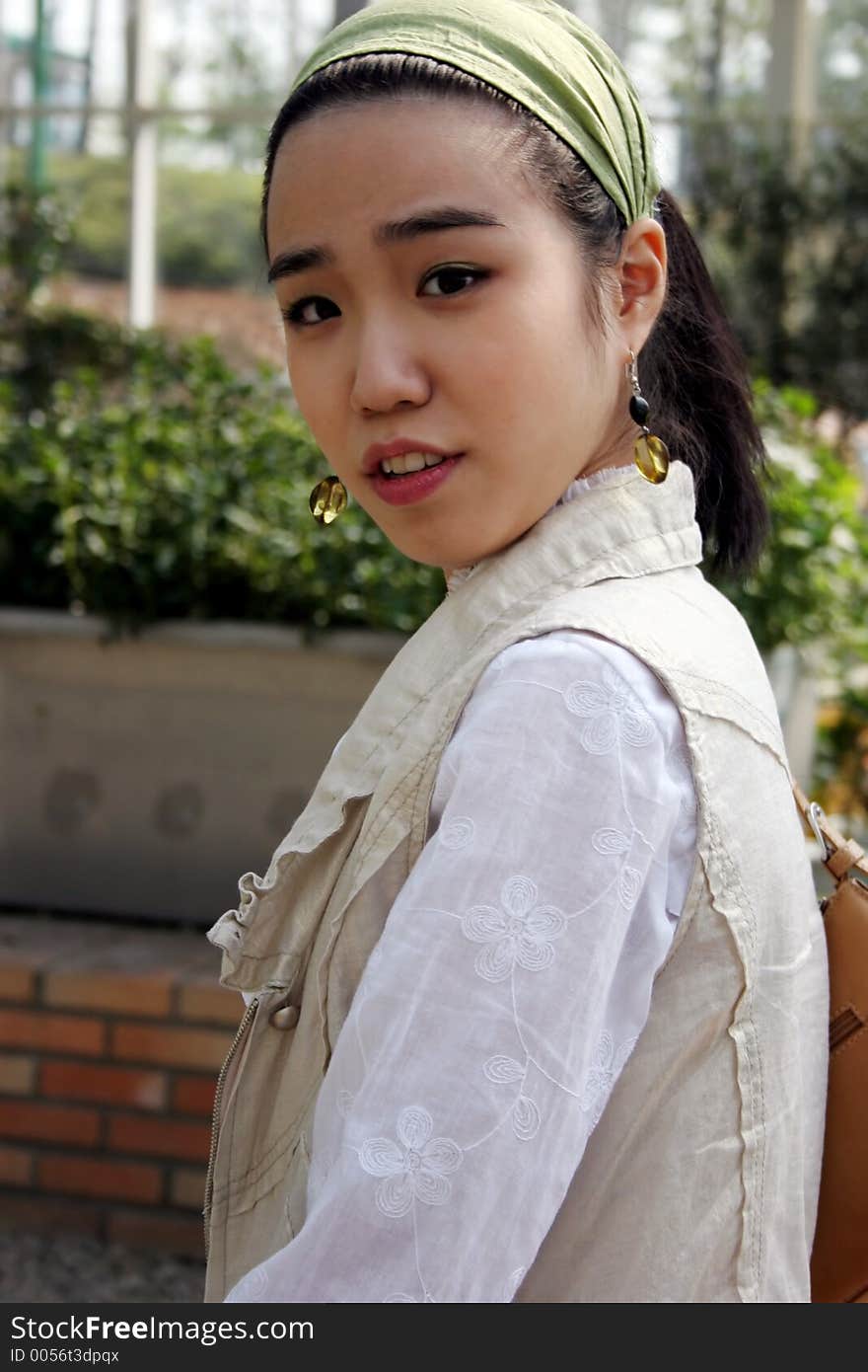 Beautiful Korean girl. Beautiful Korean girl