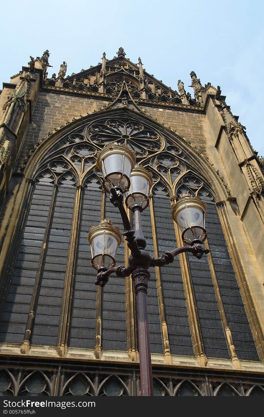 Metz cathedral is one of the famous gothic cathedrals in the Lorraine area of France.