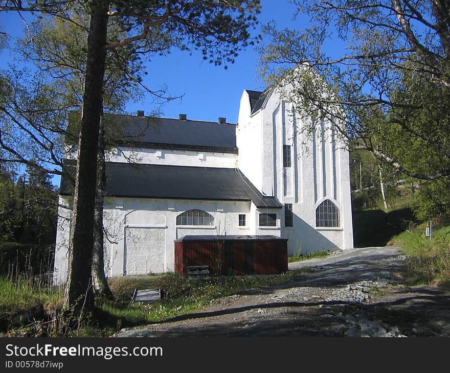 Old water power station built in 1900