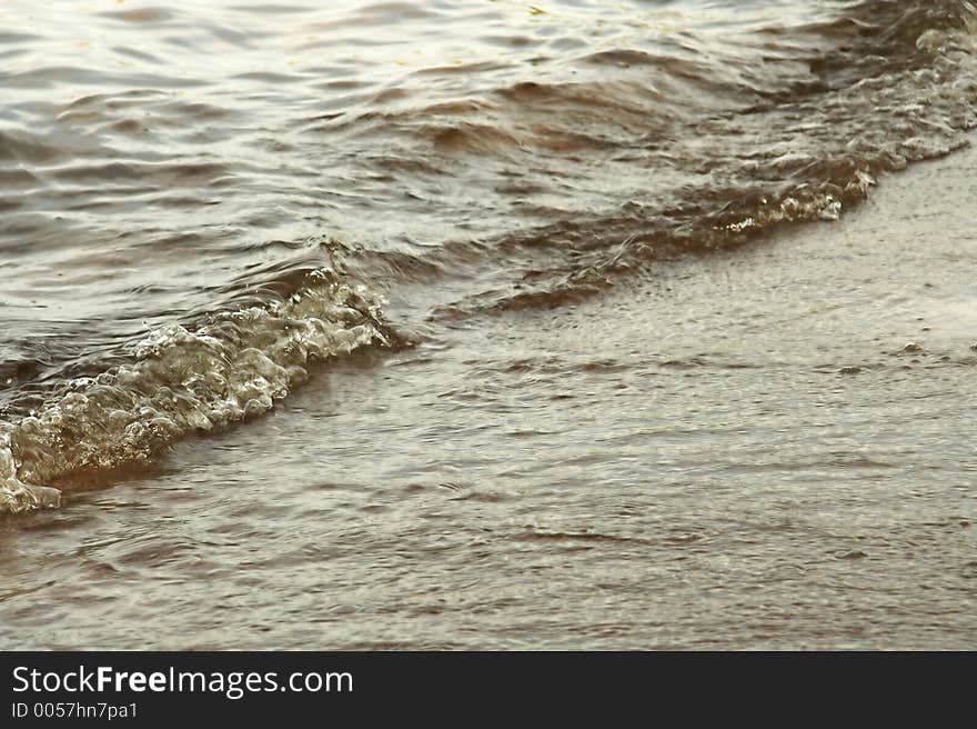 Surf at the beach. Surf at the beach.