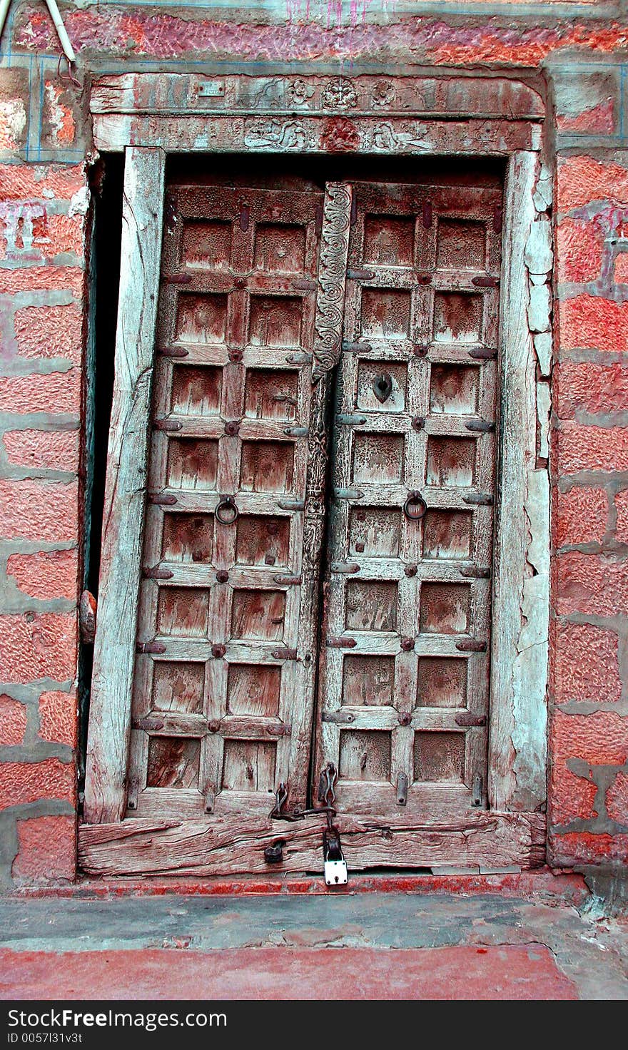 Old door,Jaislamar India. Old door,Jaislamar India.