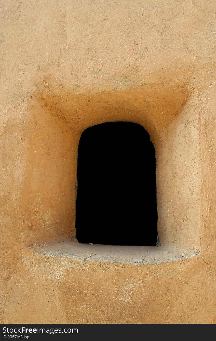 Windows of Rasnov fortress.