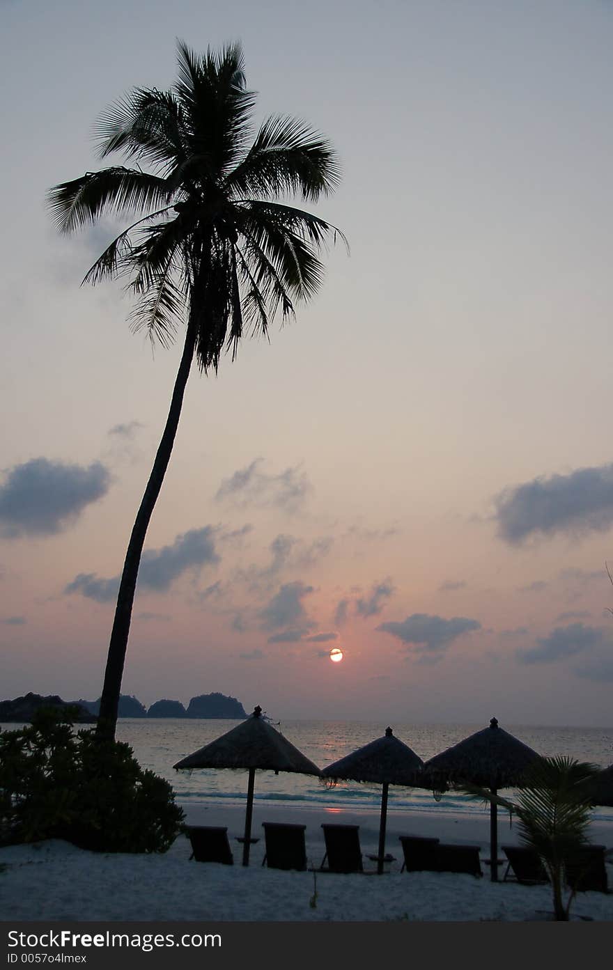 Morning scence  in Pulua Redang, Malaysia. Morning scence  in Pulua Redang, Malaysia