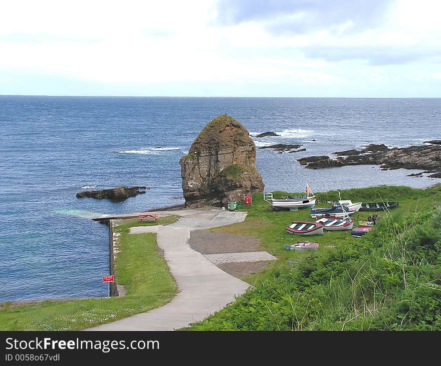 Staxigoe Harbour.