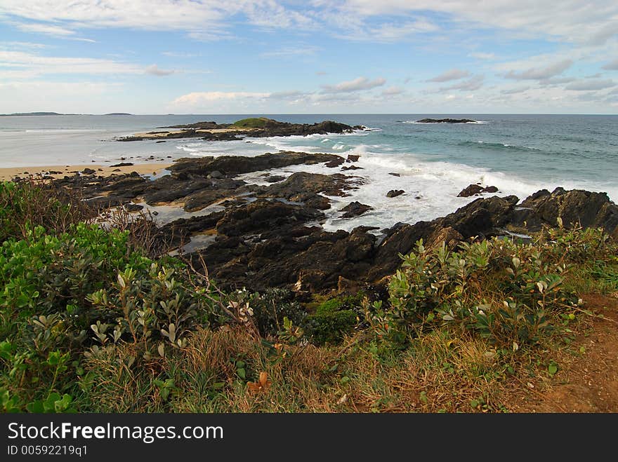 Headland At Sawtell, Australia