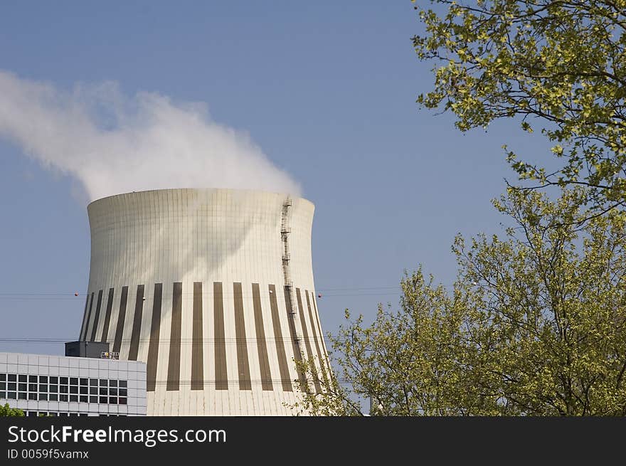 Cooling tower in berlin