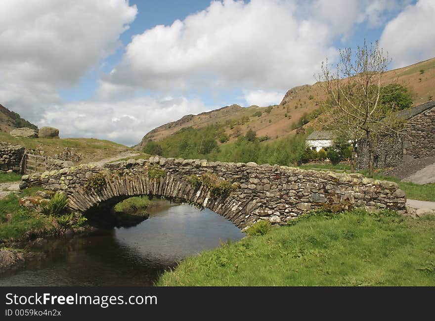 Bridge over river at Watendlath