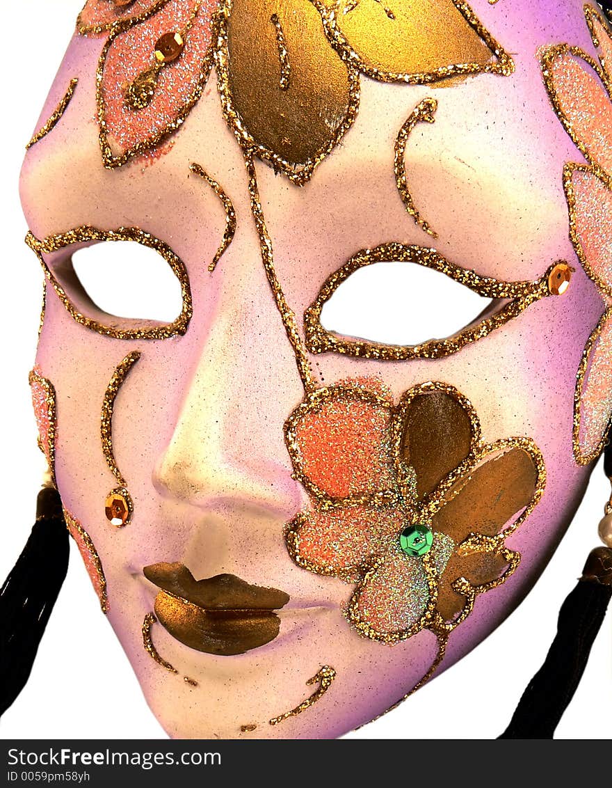 This is a colorful mask from Venice. That mean secret and beauty. This is a colorful mask from Venice. That mean secret and beauty