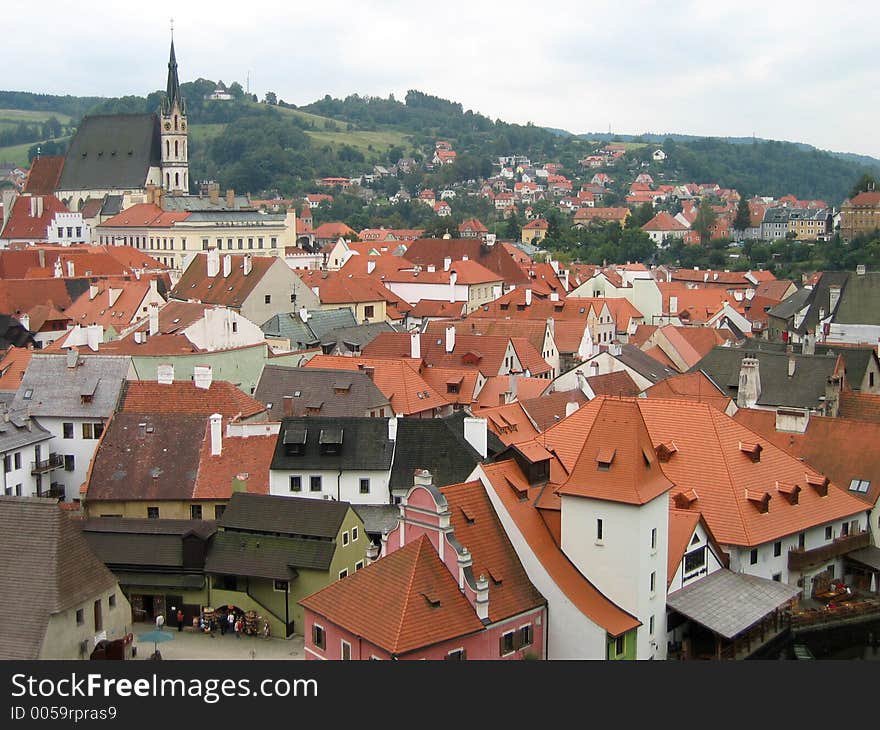 Czech Krumlov Architecture