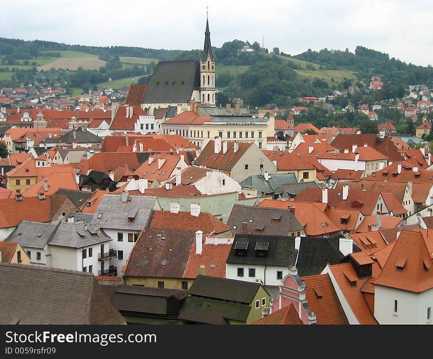 Czech Krumlov Architecture