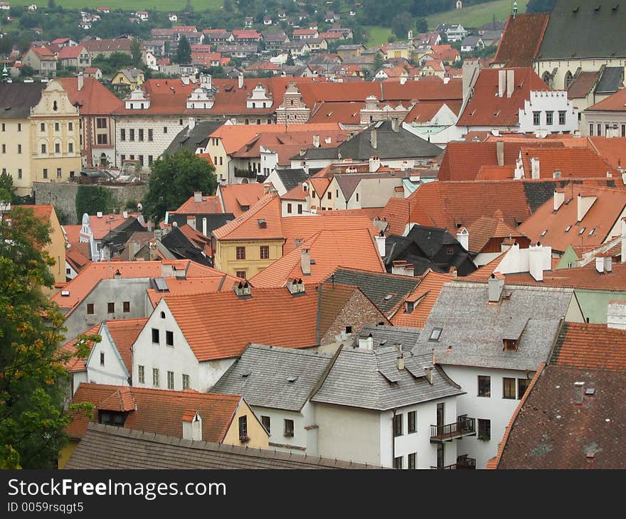 Czech Krumlov Architecture