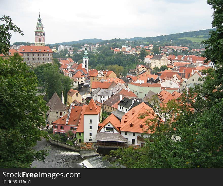 Czech Krumlov Architecture