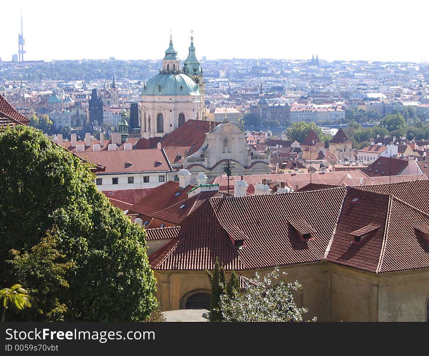 Prague General View