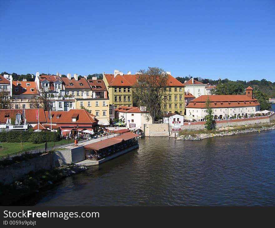 Prague Vltava River