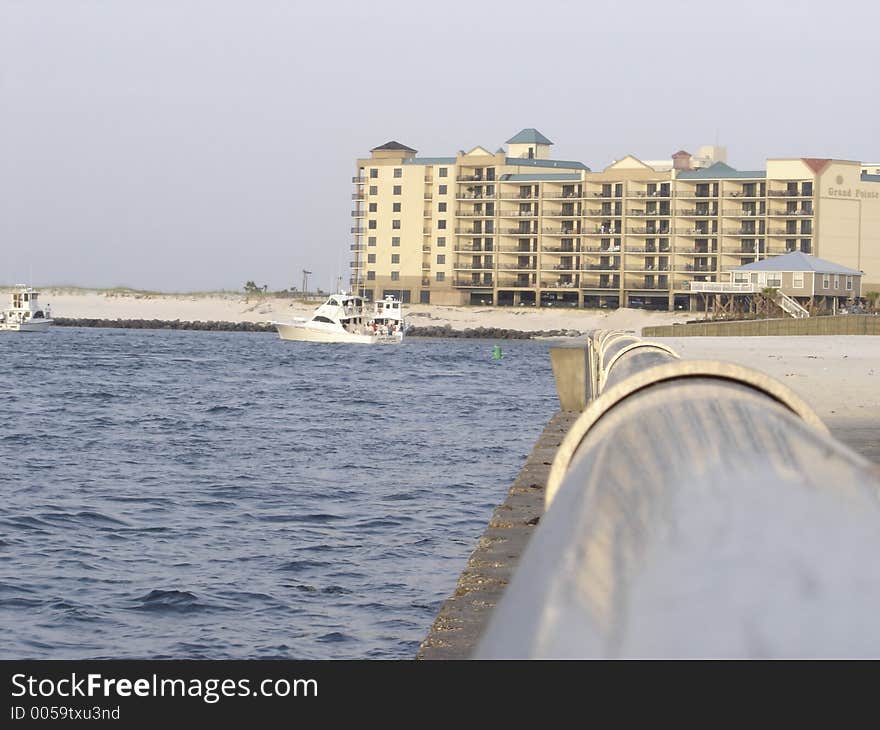 This photo shows a resort from a distant. This photo shows a resort from a distant.