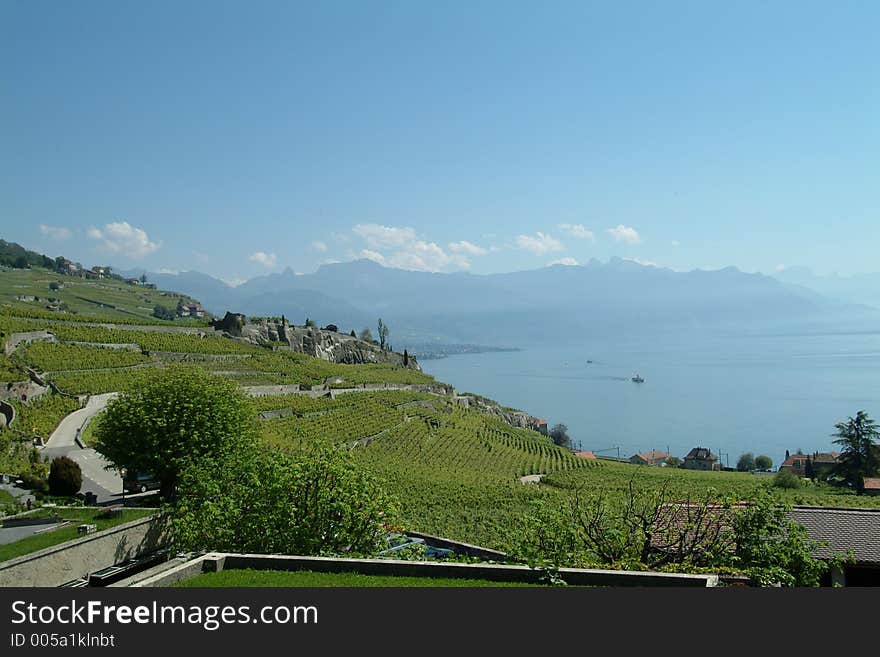 Lake in Switserland