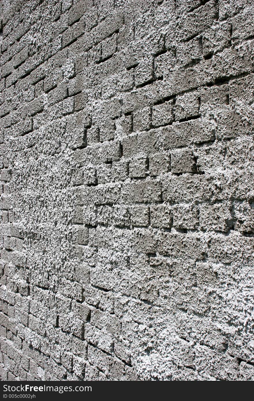 During structure, brick wall texture