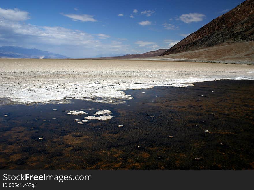 Badwater Basin in Death Valley National Park, California