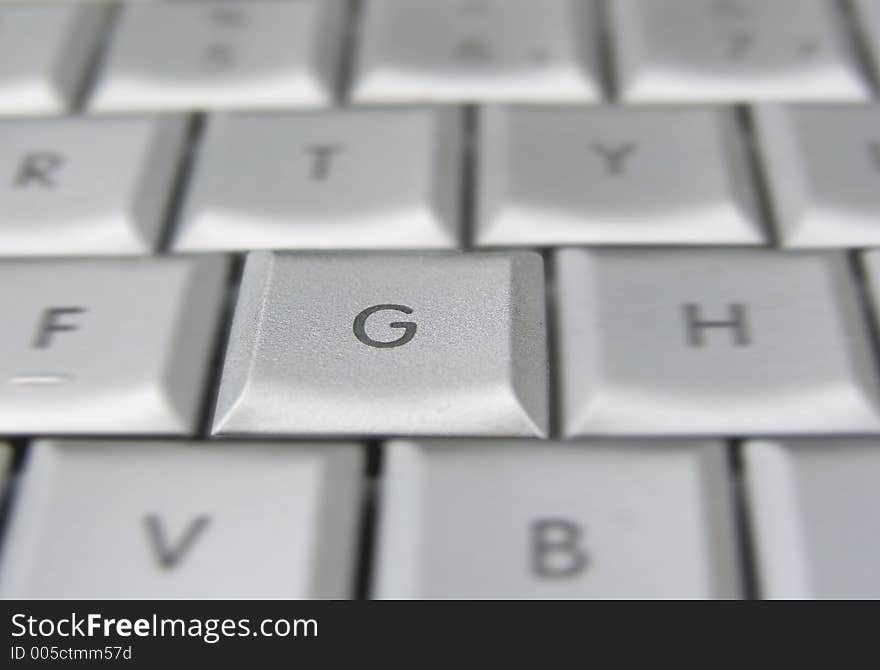 Close up of keyboard