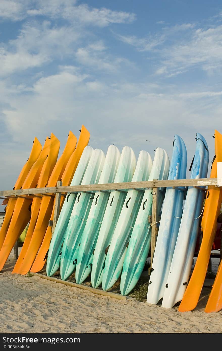 Pile Of Kayaks 2