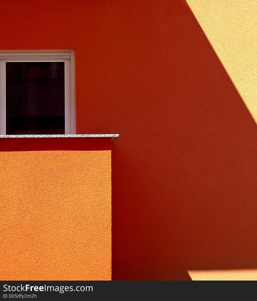 Details of orange house