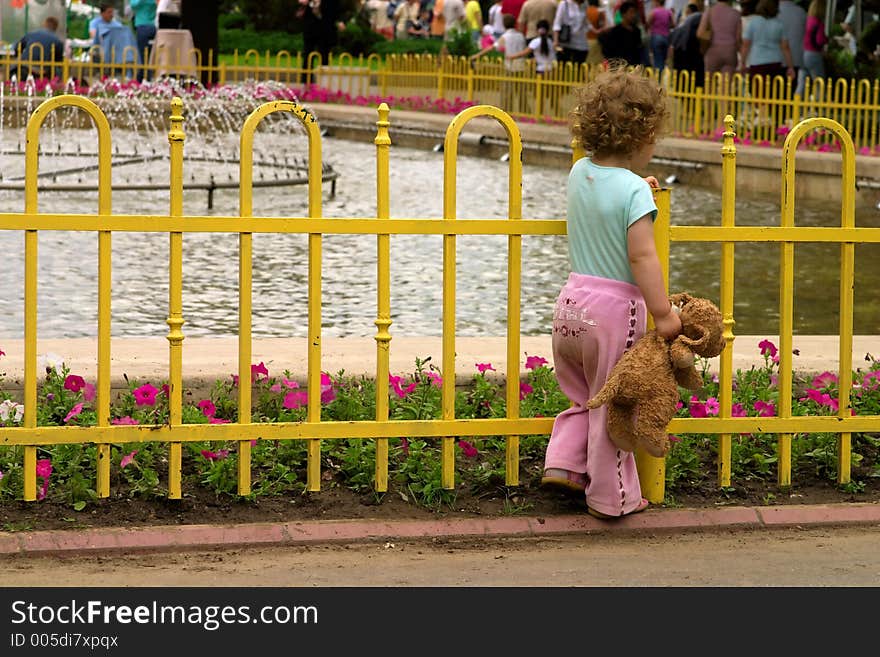 Young Kid Waiting