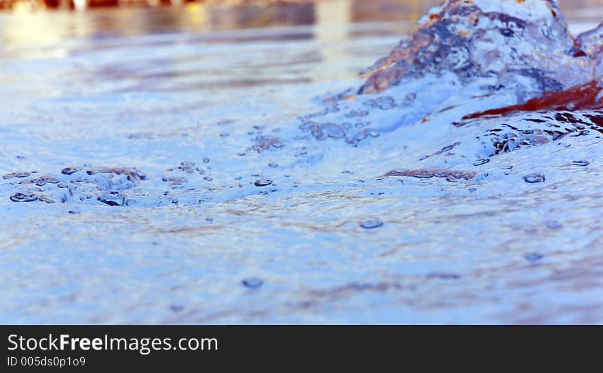 Close look of a pool. Close look of a pool