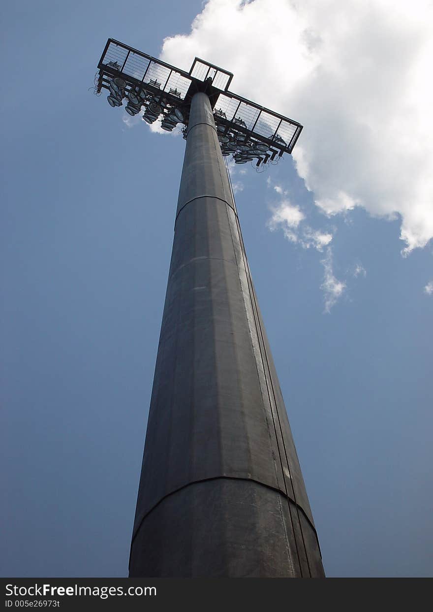 Light Pole at our National Stadium.