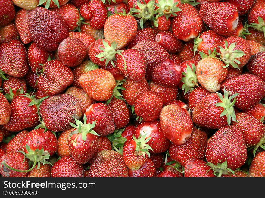 Strawberry closeup