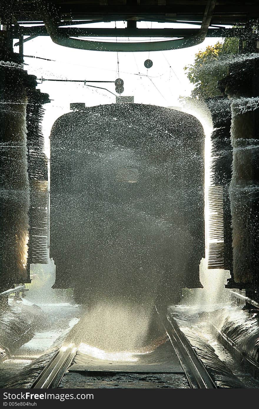 Train wash 5