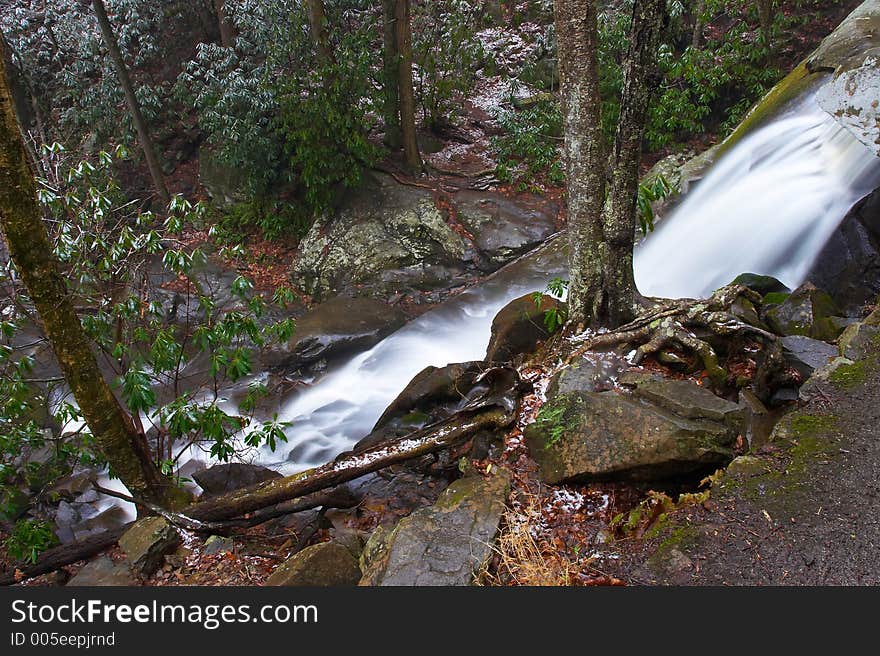 Laurel falls river