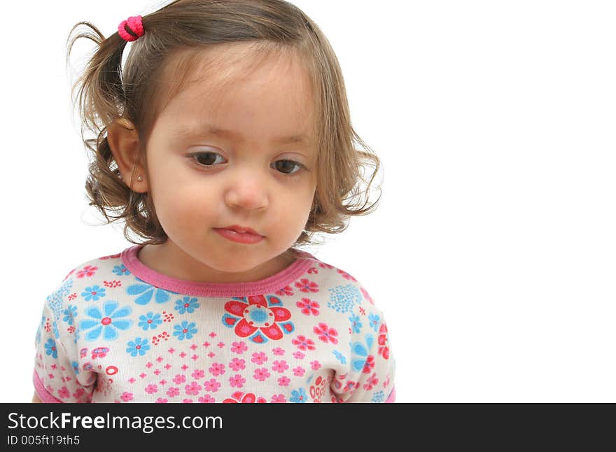 Toddler with a beautiful expression (portrait). More pictures of this baby at my gallery. Toddler with a beautiful expression (portrait). More pictures of this baby at my gallery