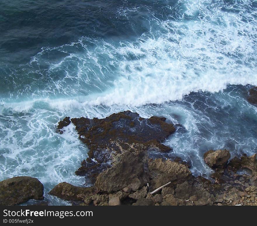 Tropical waves breaking near Old San Juan, PR. Tropical waves breaking near Old San Juan, PR.