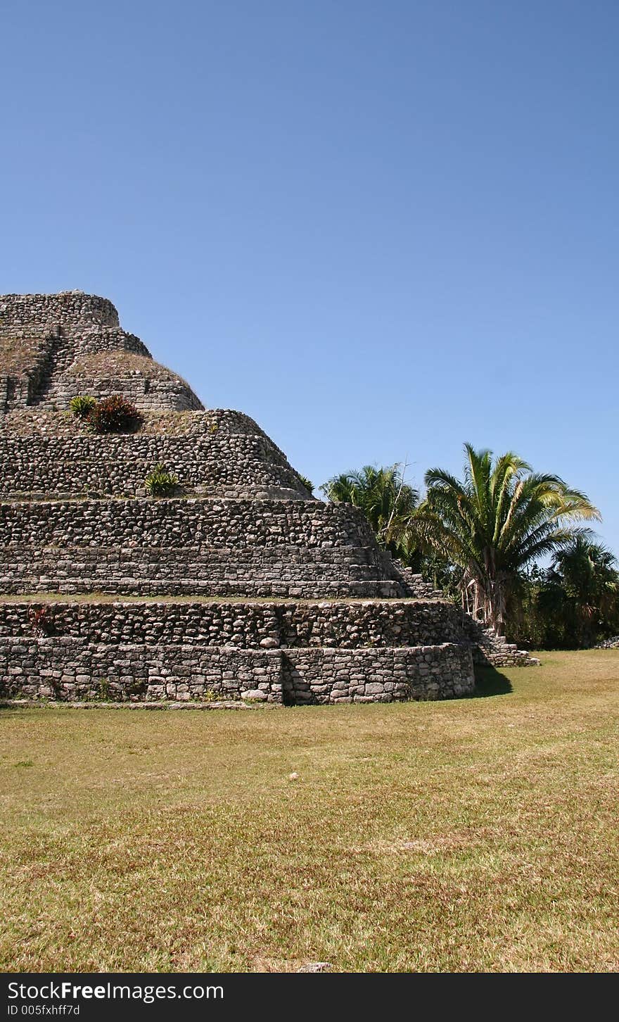 Chacchoben Mayan Ruins in Mexico. Chacchoben Mayan Ruins in Mexico