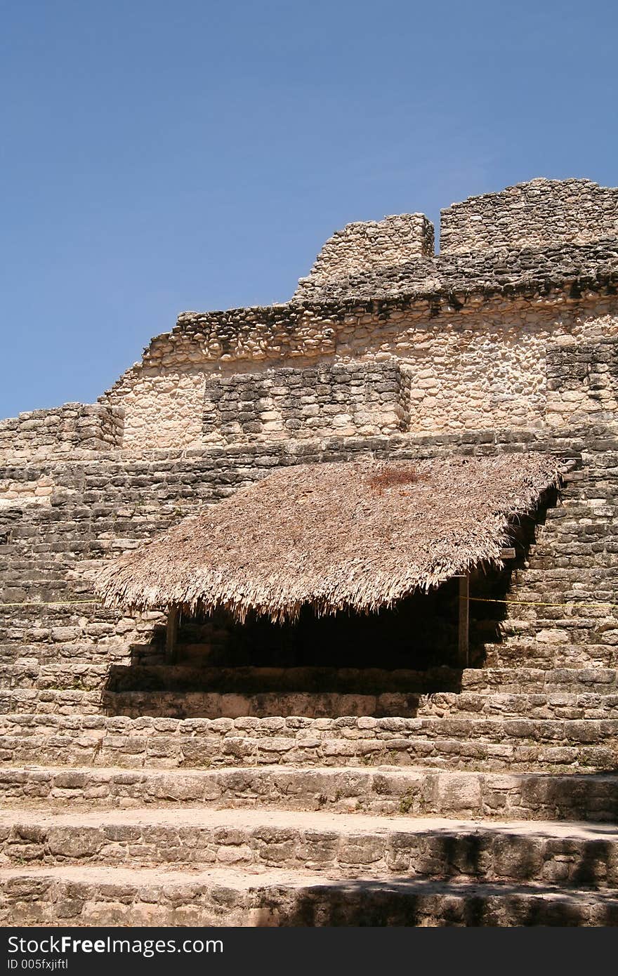 Chacchoben Mayan Ruins in Mexico. Chacchoben Mayan Ruins in Mexico