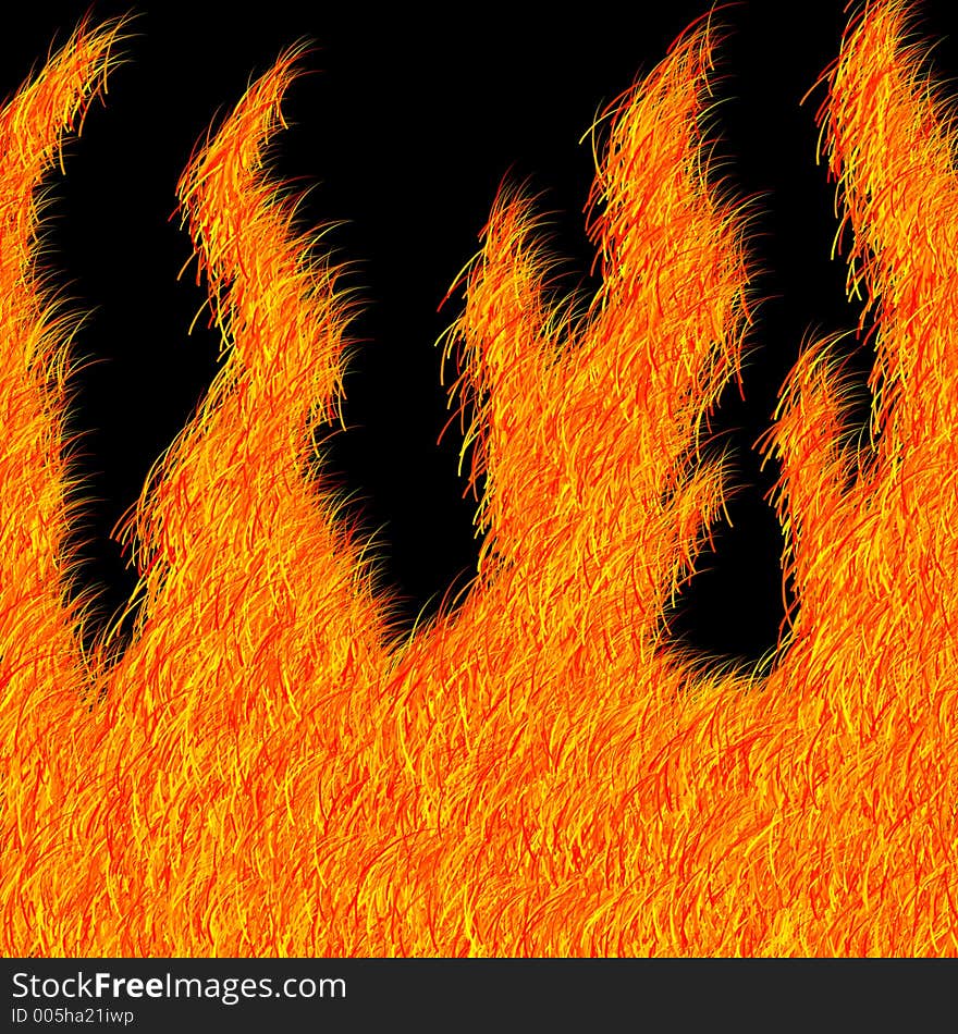 Furry Flames Effect