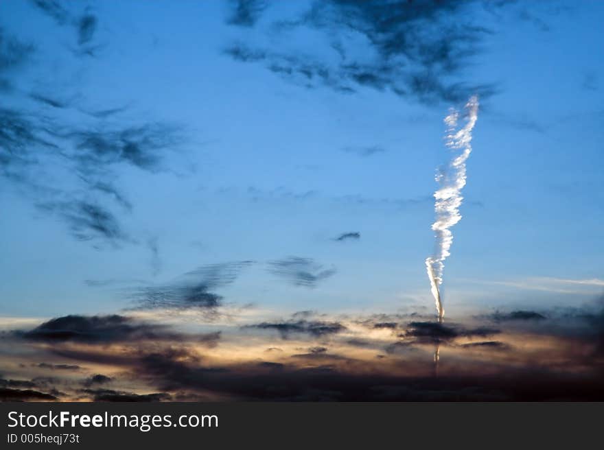 Clouds at Sunset