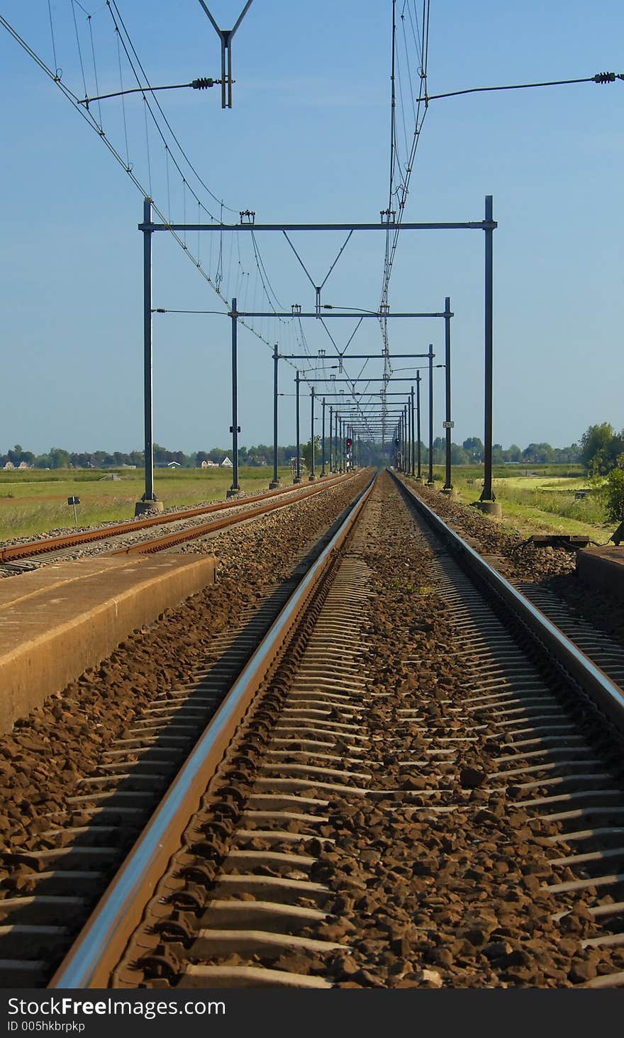 A railway in the netherlands