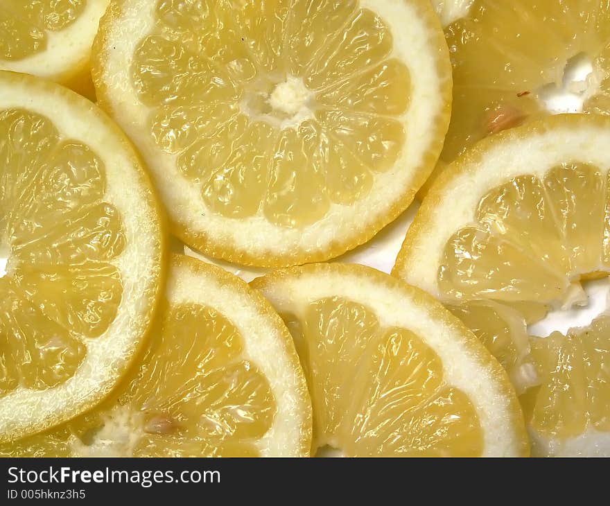 Lemon slices