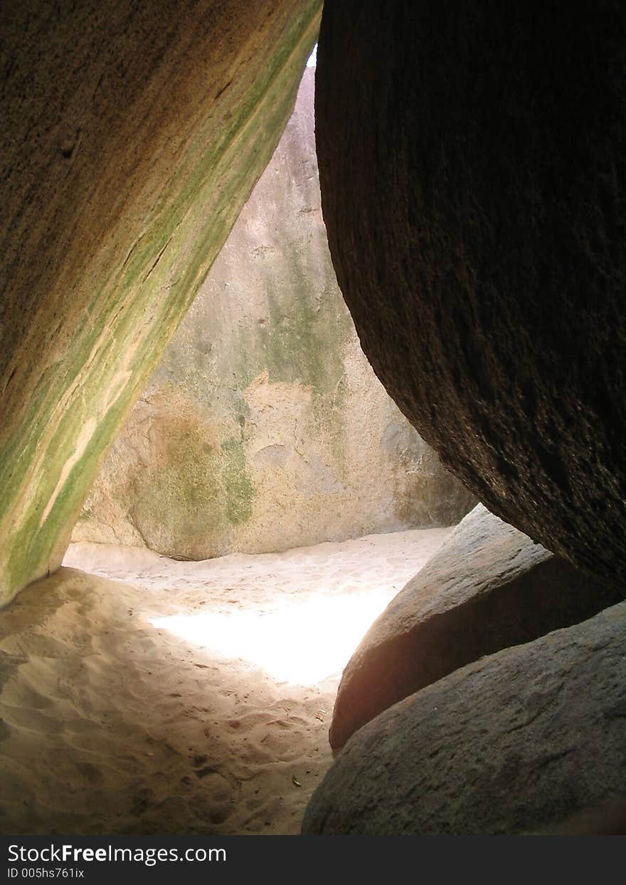 The Caves at Virgin Gorda: Crawl Space