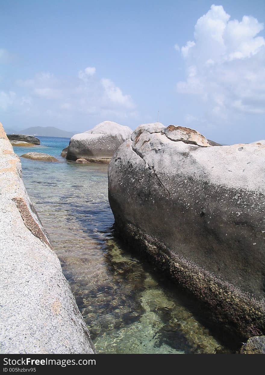 Boulders on the Beach