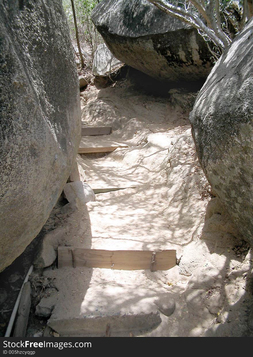 The rocky trail up to the Top of the Baths at Virgin Gorda, British Virgin Islands. If you can, please leave a comment about what you are going to use this image for. It'll help me for future uploads. The rocky trail up to the Top of the Baths at Virgin Gorda, British Virgin Islands. If you can, please leave a comment about what you are going to use this image for. It'll help me for future uploads.