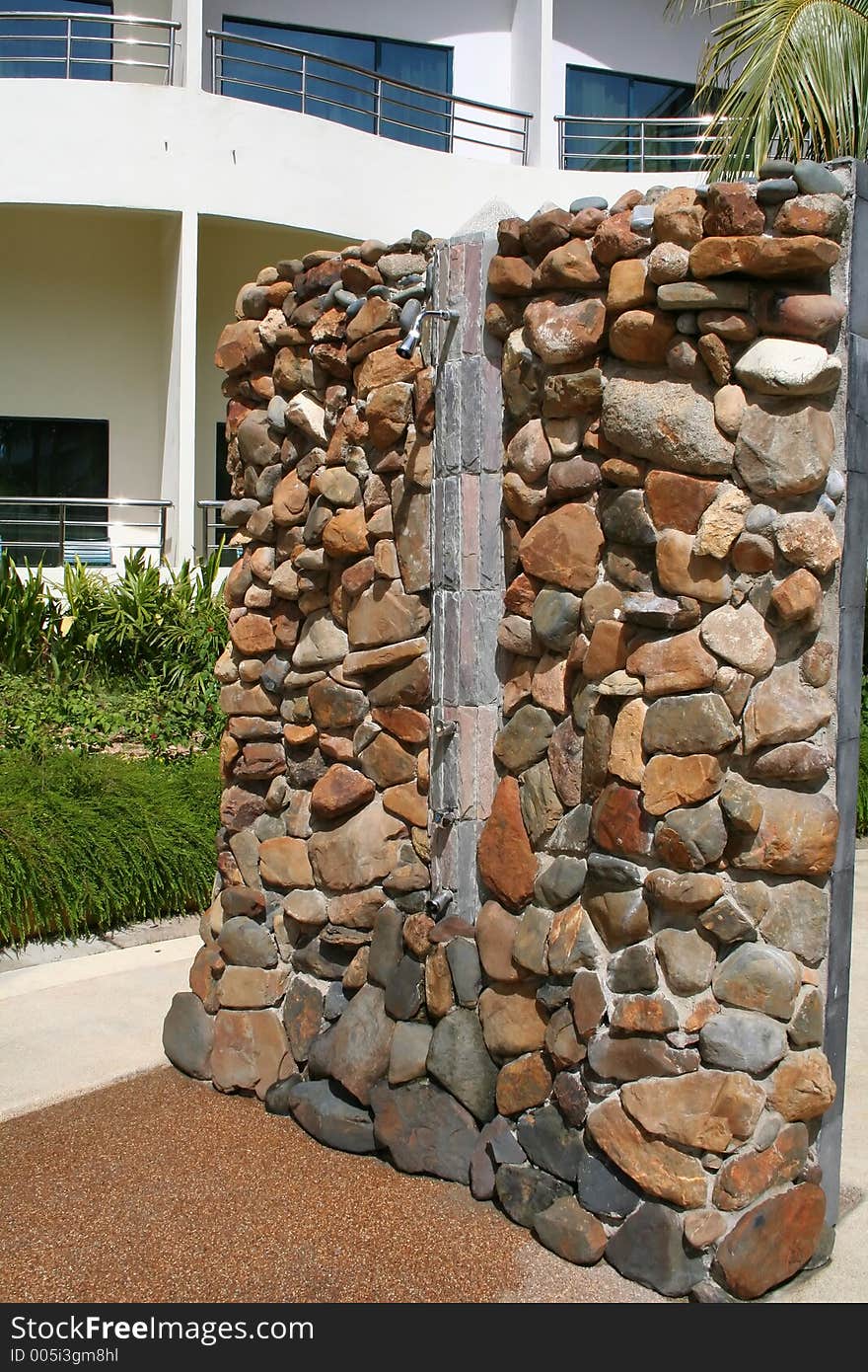 Poolside Shower