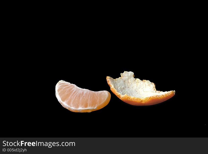 Segment of a tangerine