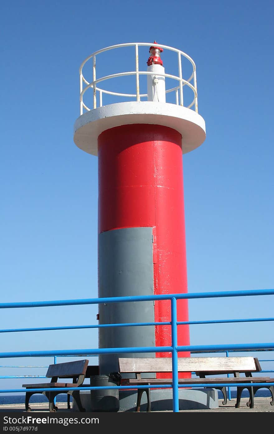 Red lighthouse