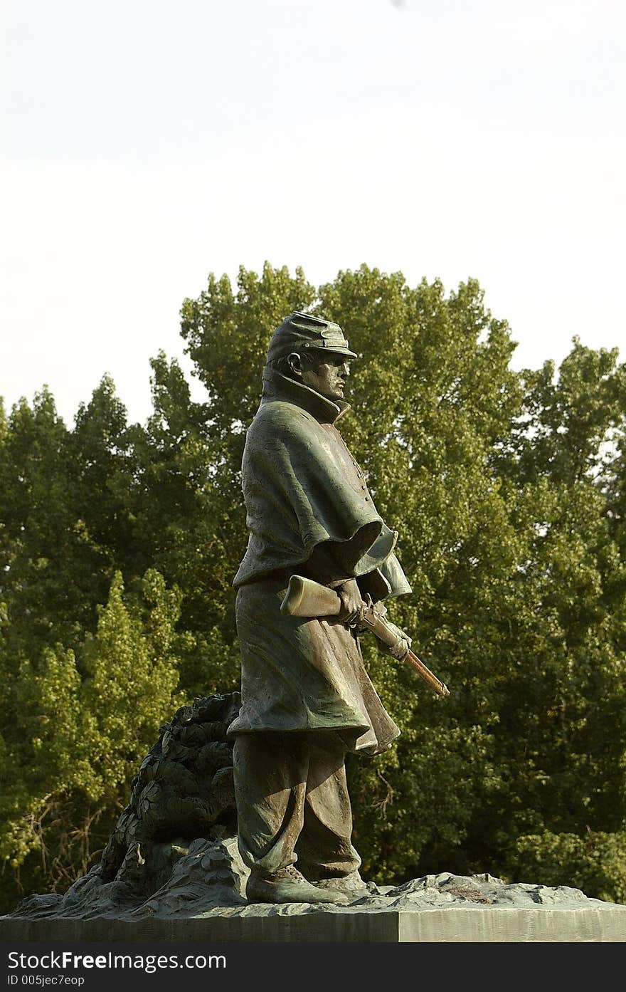 A view of the Civil War Battlefield at Vicksburb. A view of the Civil War Battlefield at Vicksburb