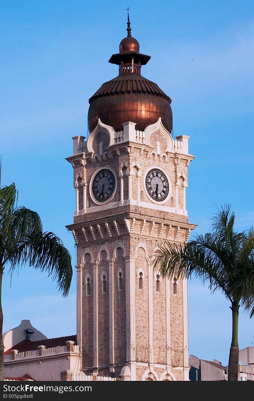 Sultan Abdul Samad Building in Kuala Lumpur Malaysia.