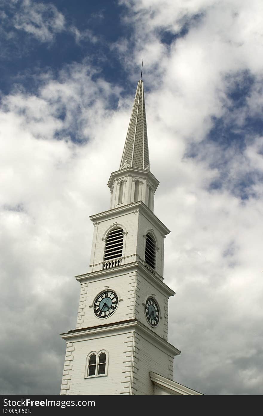 Steeple In The Clouds