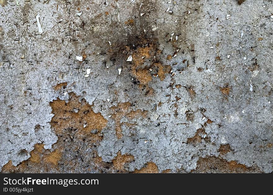 Weathered particleboard. Weathered particleboard