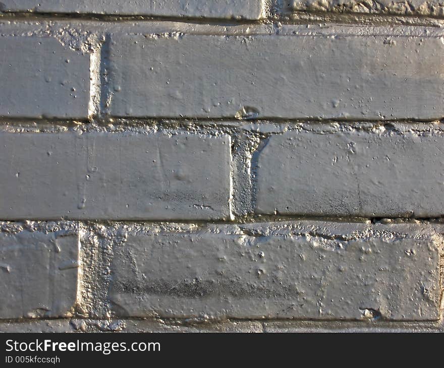 Wall - silver bricks